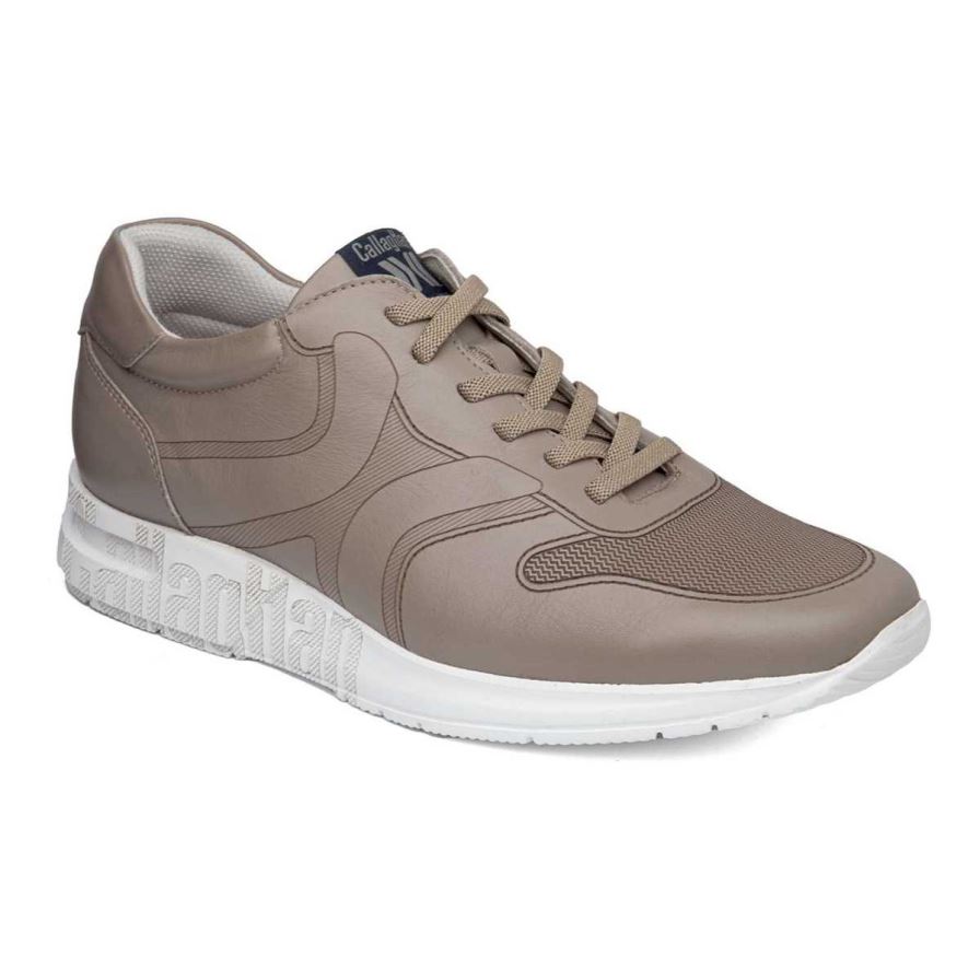 Baskets Callaghan 91322 Goliat S.I.Lase Beige Homme | KSQ-34303864