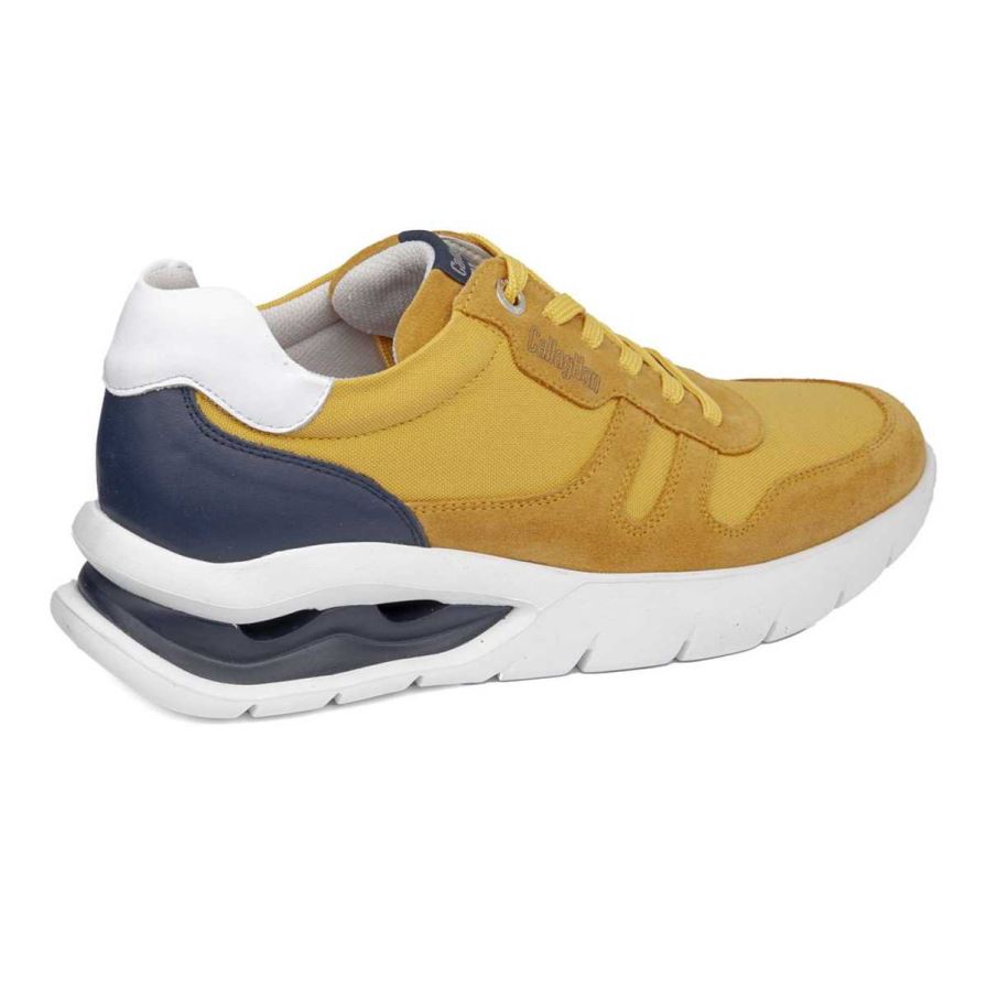 Baskets Callaghan 45416 Vento Jaune Homme | GWF-62921347