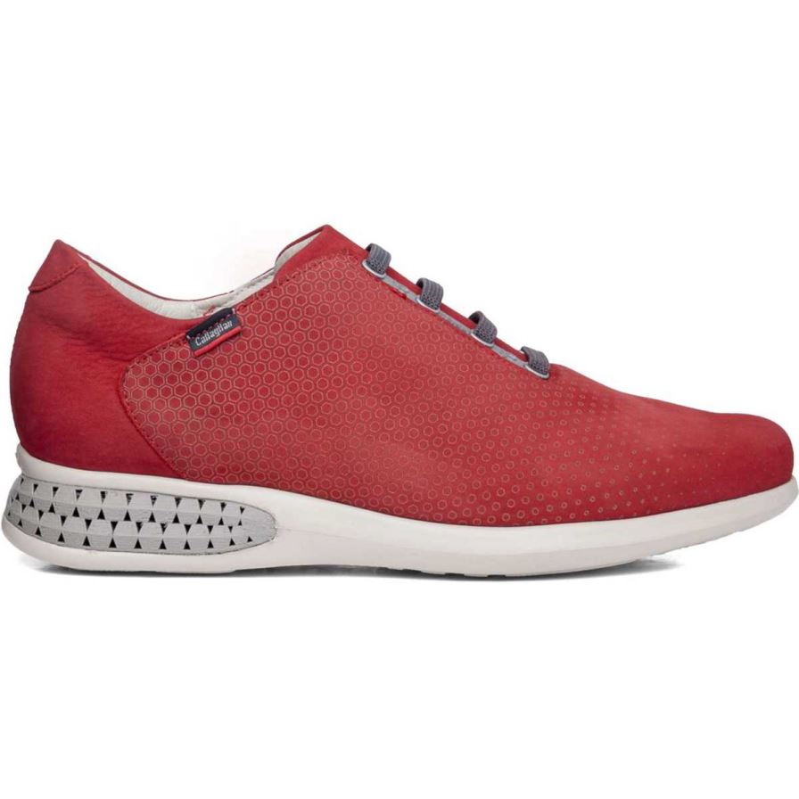 Baskets Callaghan 12101 Personal Rouge Homme | OEK-18224344