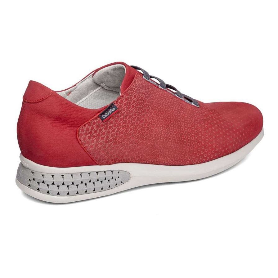 Baskets Callaghan 12101 Personal Rouge Homme | OEK-18224344