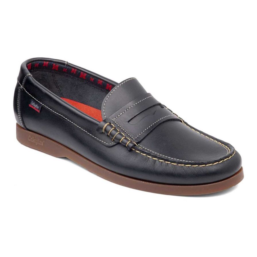 Loafers Callaghan 51602 Yate Noir Homme | KUX-37899672