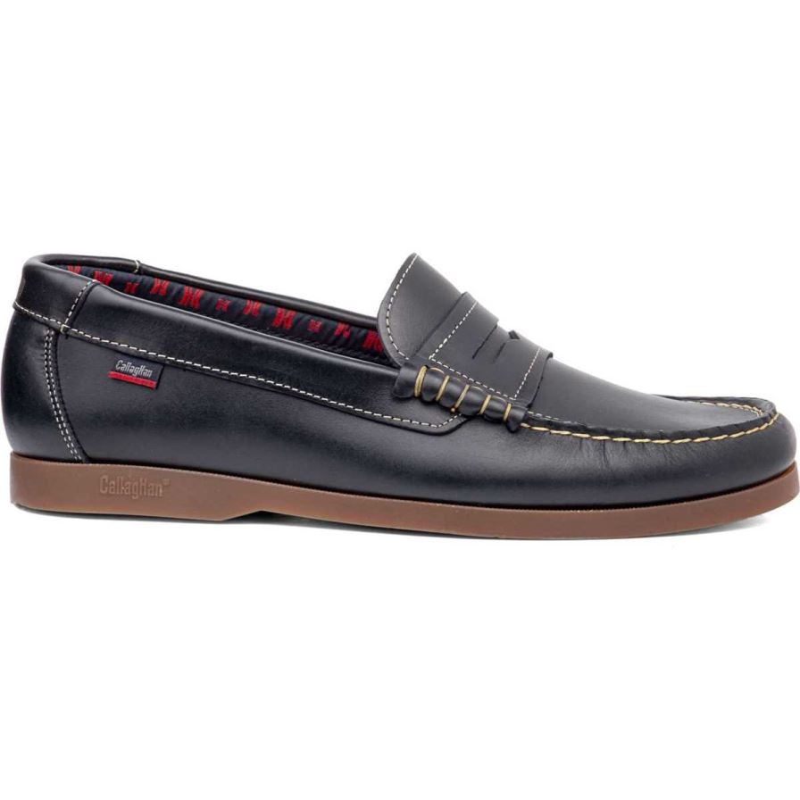 Loafers Callaghan 51602 Yate Noir Homme | KUX-37899672