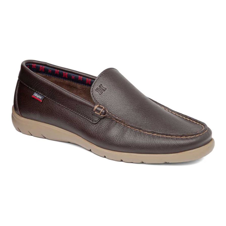 Loafers Callaghan 18001 Tenger Marron Homme | RJN-08905288