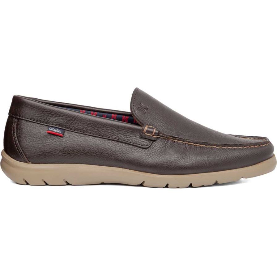 Loafers Callaghan 18001 Tenger Marron Homme | RJN-08905288