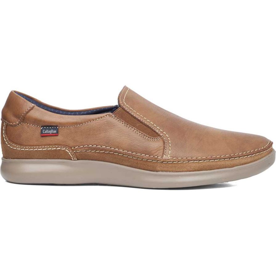 Loafers Callaghan 11201 Starman Marron Homme | HVI-95658954