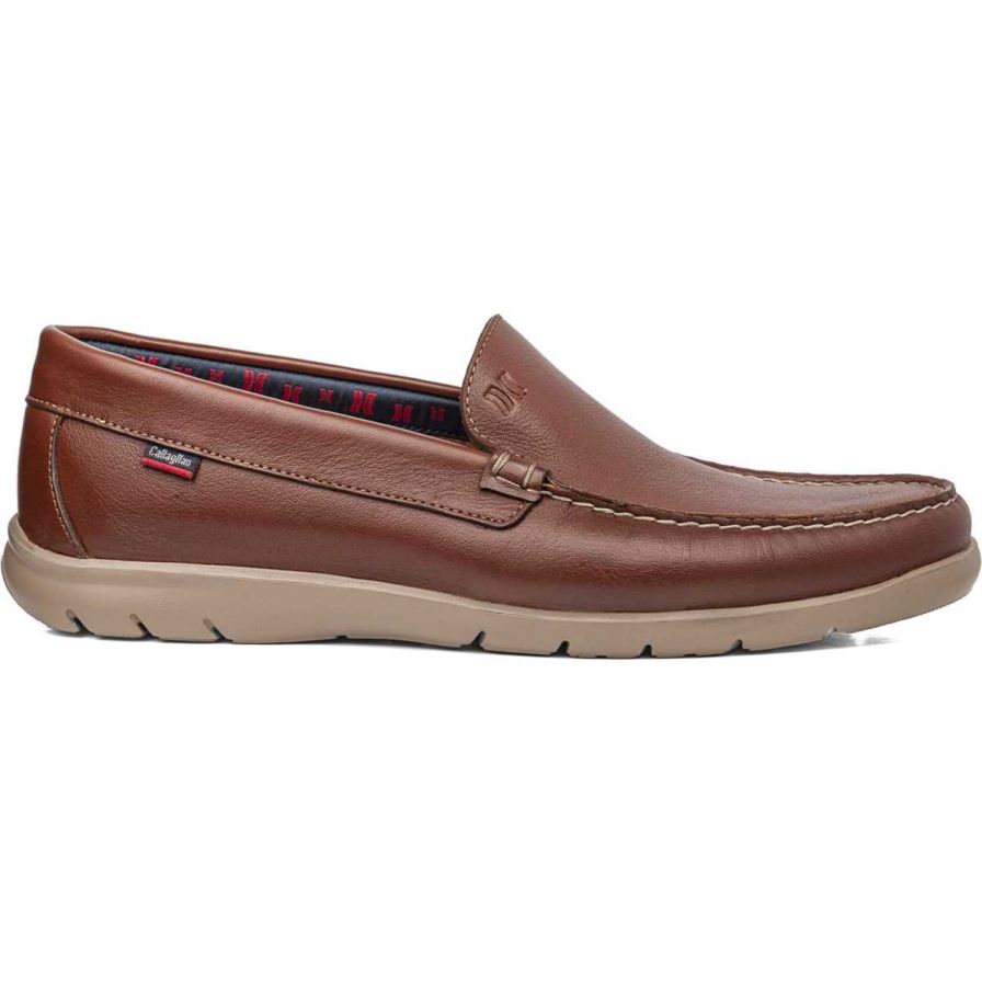 Loafers Callaghan 18001 Tenger Marron Homme | KSD-56786171