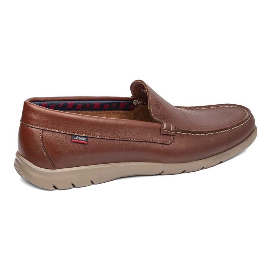 Loafers Callaghan 18001 Tenger Marron Homme | KSD-56786171