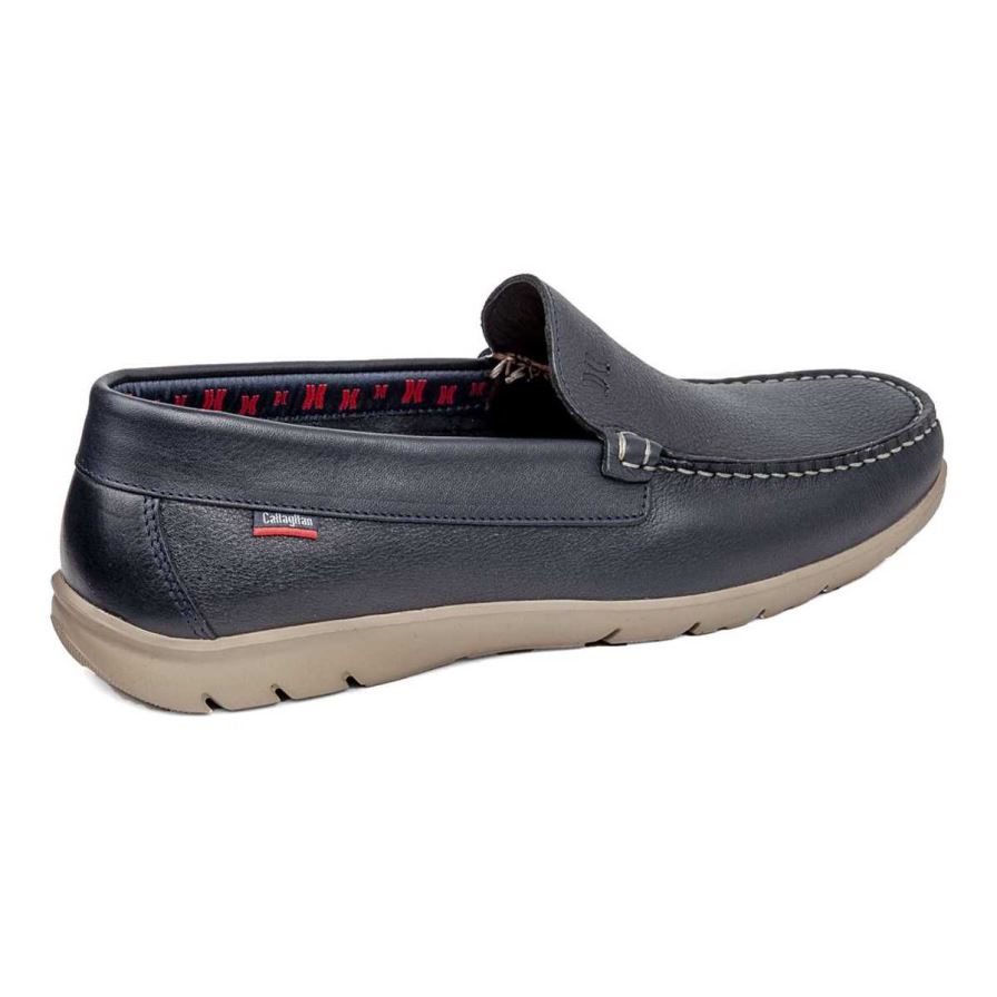 Loafers Callaghan 18001 Tenger Bleu Marine Homme | CAX-66783959