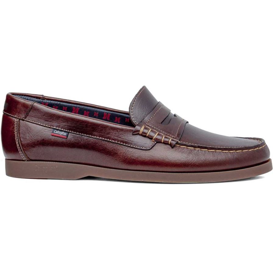 Loafers Callaghan 51602 Yate Marron Homme | ESZ-19671640