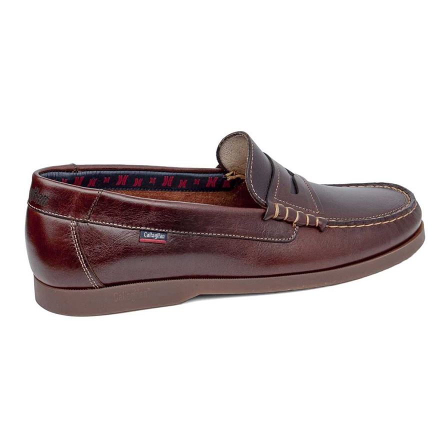 Loafers Callaghan 51602 Yate Marron Homme | ESZ-19671640