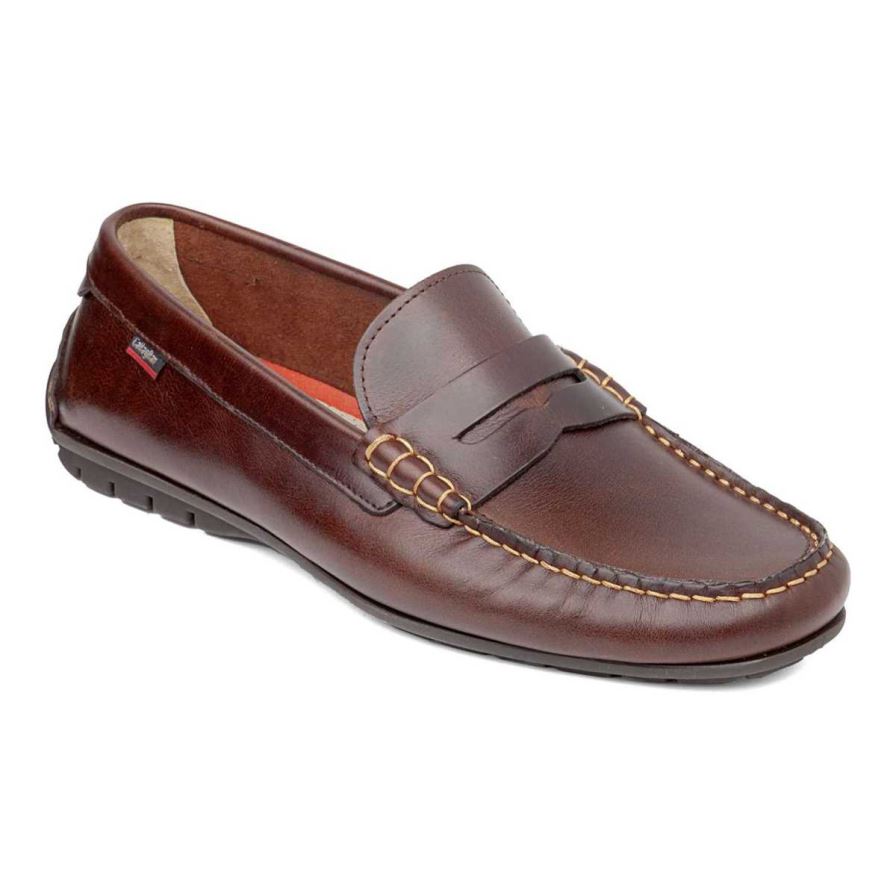 Loafers Callaghan 53900 Bitron Marron Homme | KZY-21191492