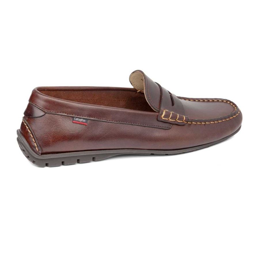 Loafers Callaghan 53900 Bitron Marron Homme | KZY-21191492