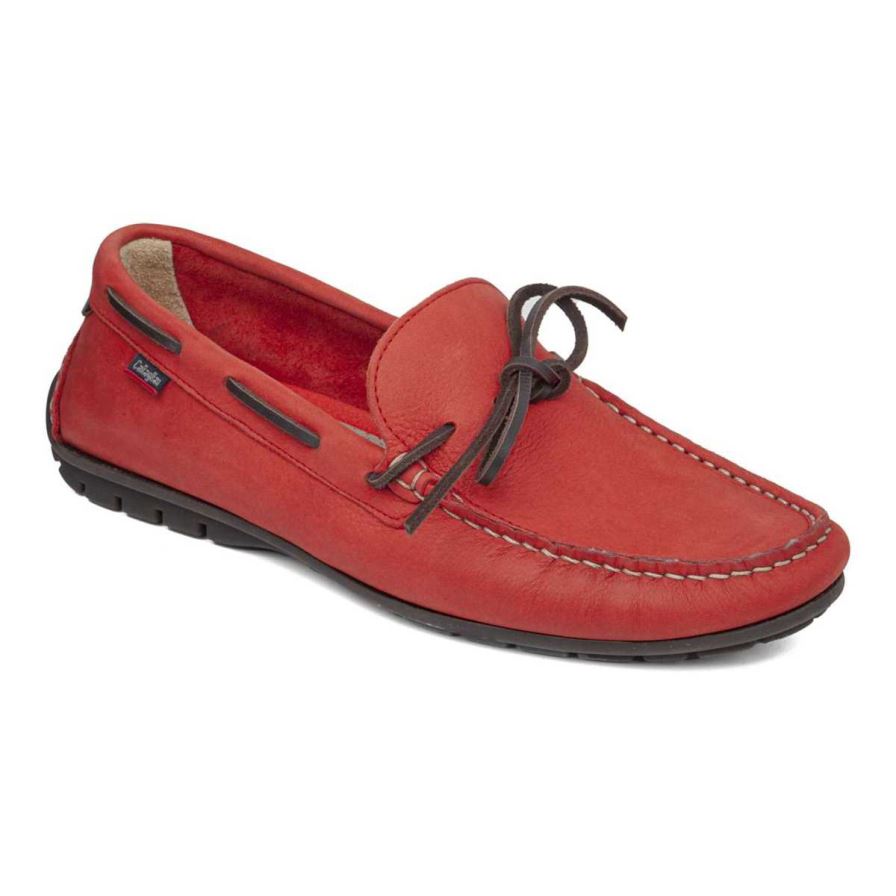 Loafers Callaghan 53901 Bitron Rouge Homme | SHR-03169529