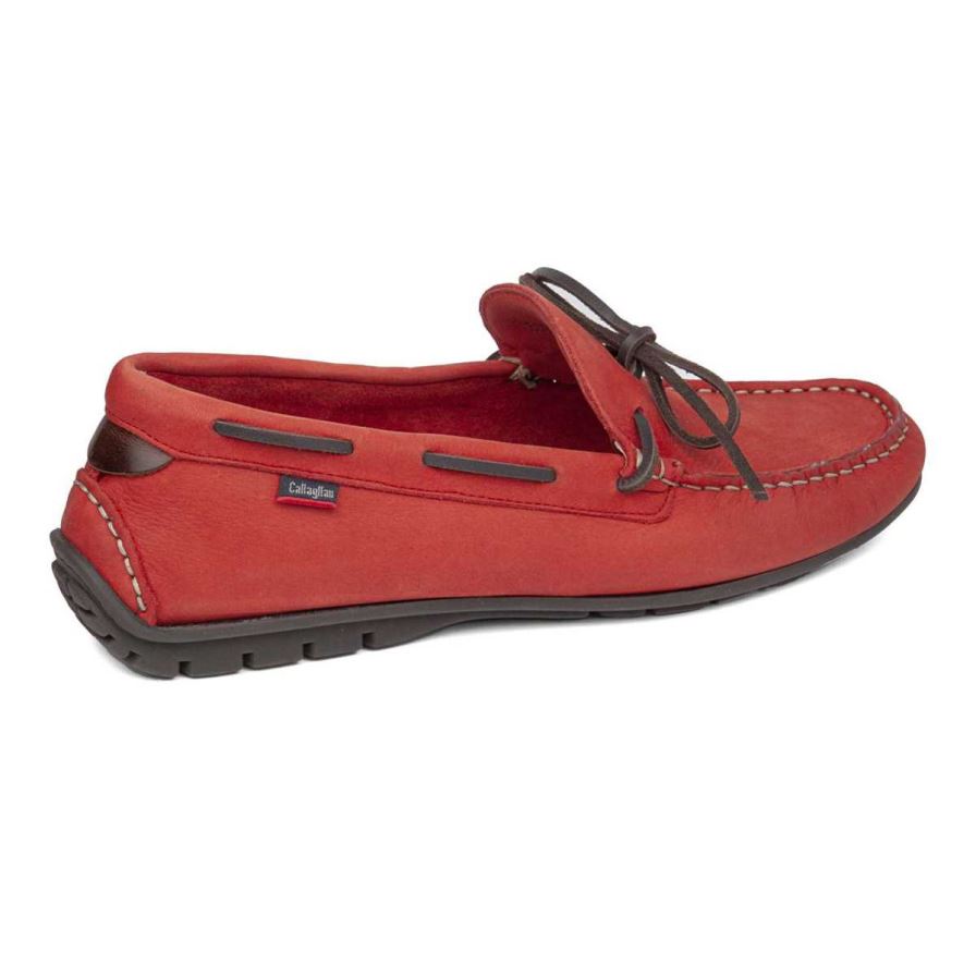 Loafers Callaghan 53901 Bitron Rouge Homme | SHR-03169529