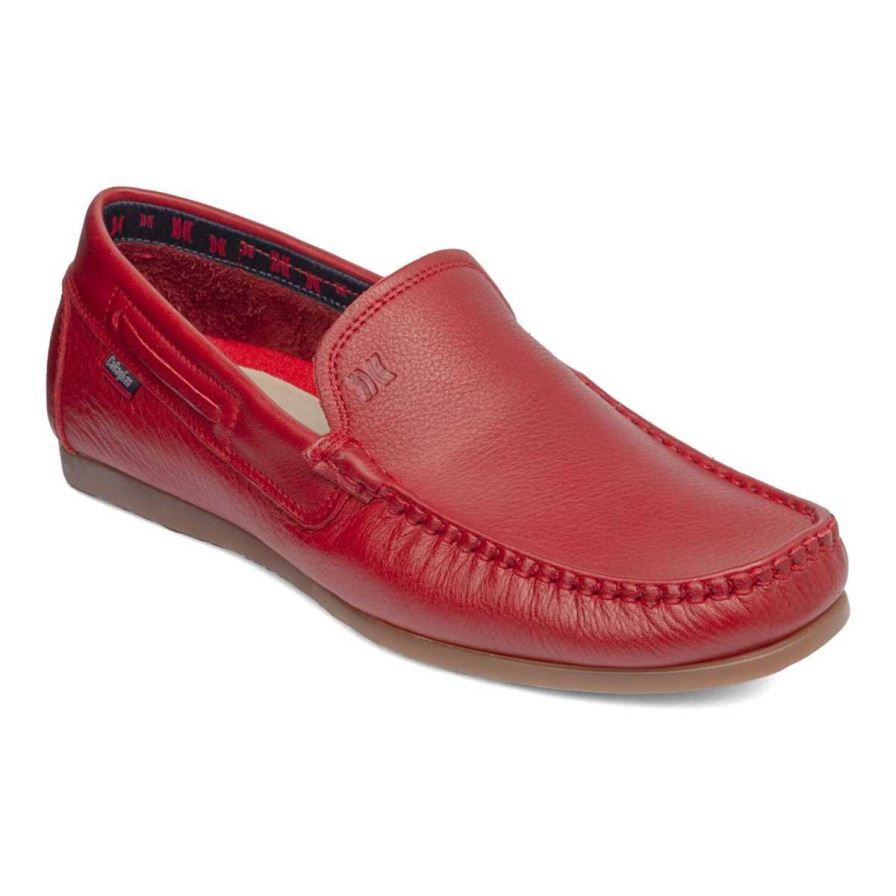 Loafers Callaghan 15200 Driveline Rouge Homme | GIX-72887199