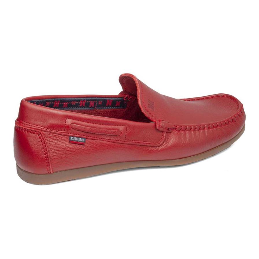 Loafers Callaghan 15200 Driveline Rouge Homme | GIX-72887199