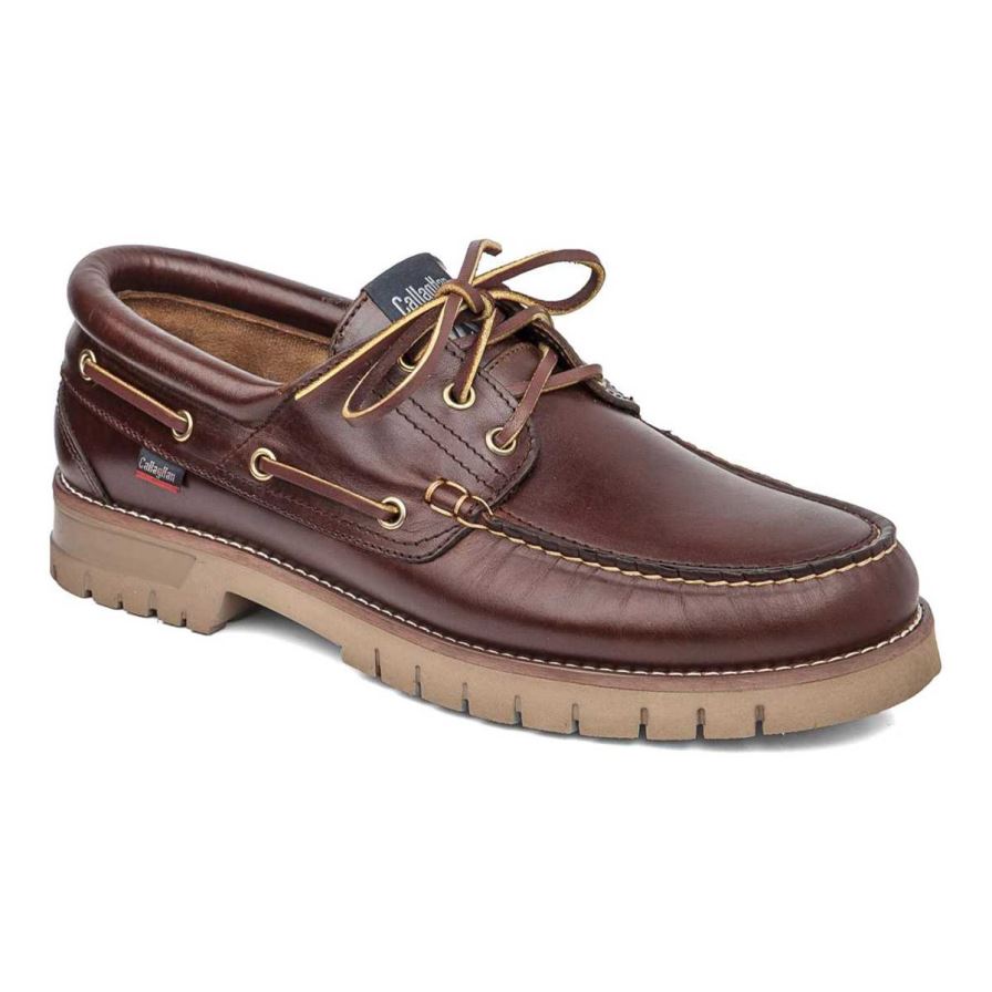 Chaussures Bateau Callaghan 12500 Freeport Marron Homme | BNM-48818411