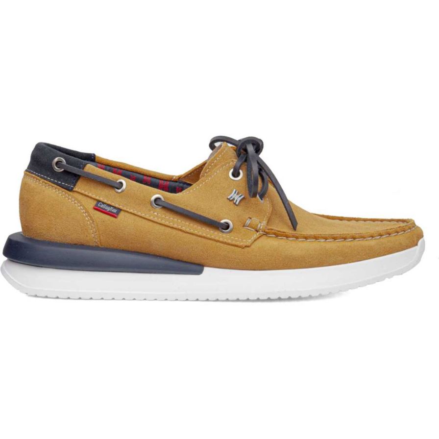 Chaussures Bateau Callaghan 52100 Moses Jaune Homme | WWS-89583646