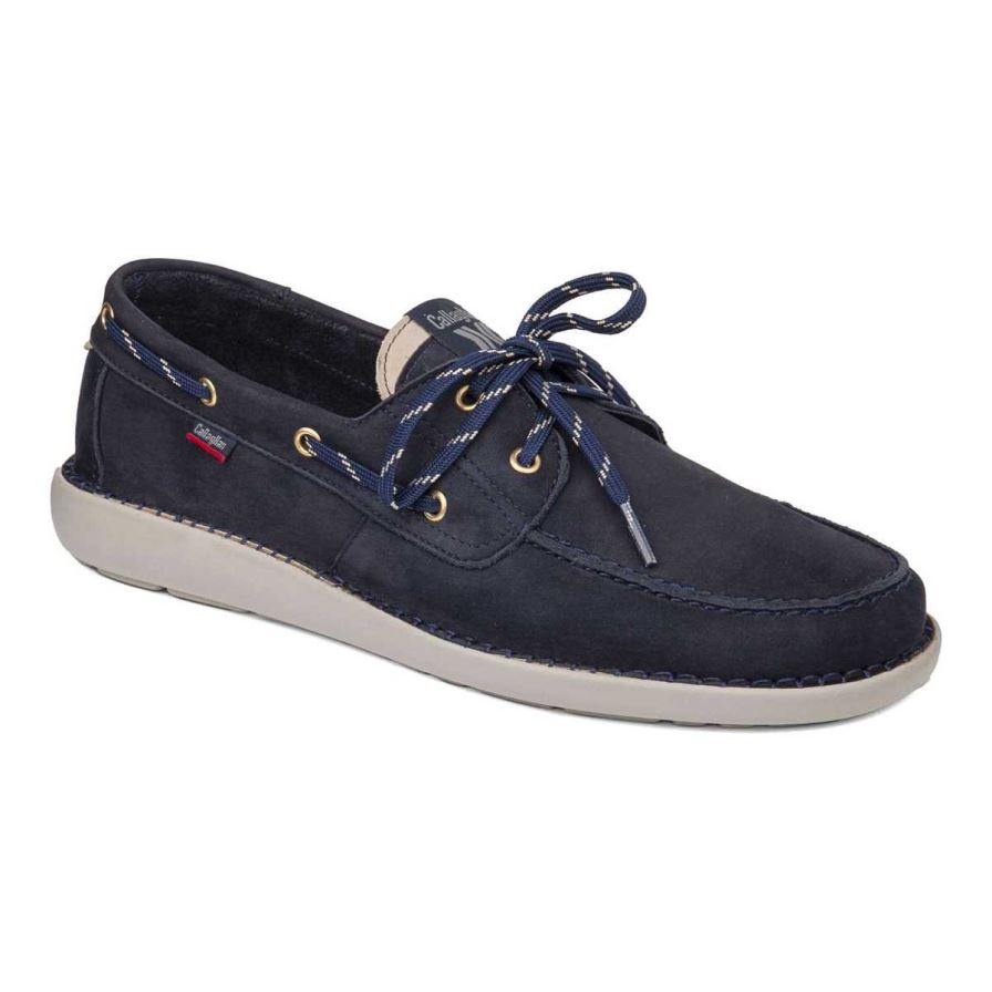 Chaussures Bateau Callaghan 53400 Abner Bleu Marine Homme | SWD-04692609