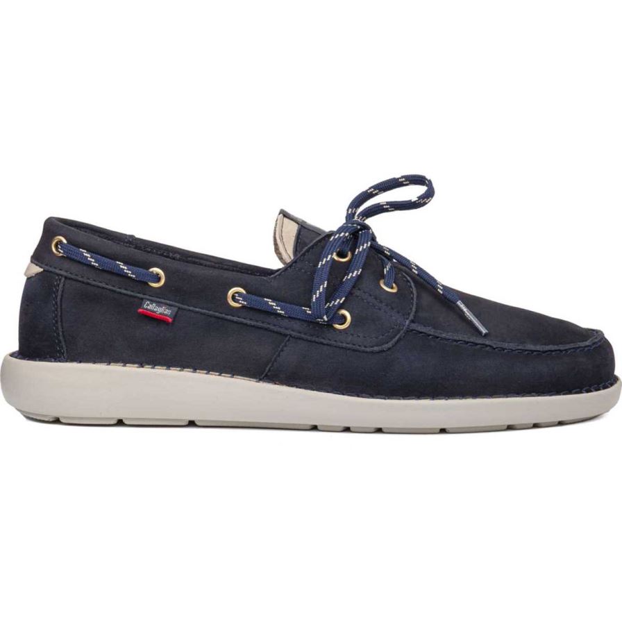 Chaussures Bateau Callaghan 53400 Abner Bleu Marine Homme | SWD-04692609