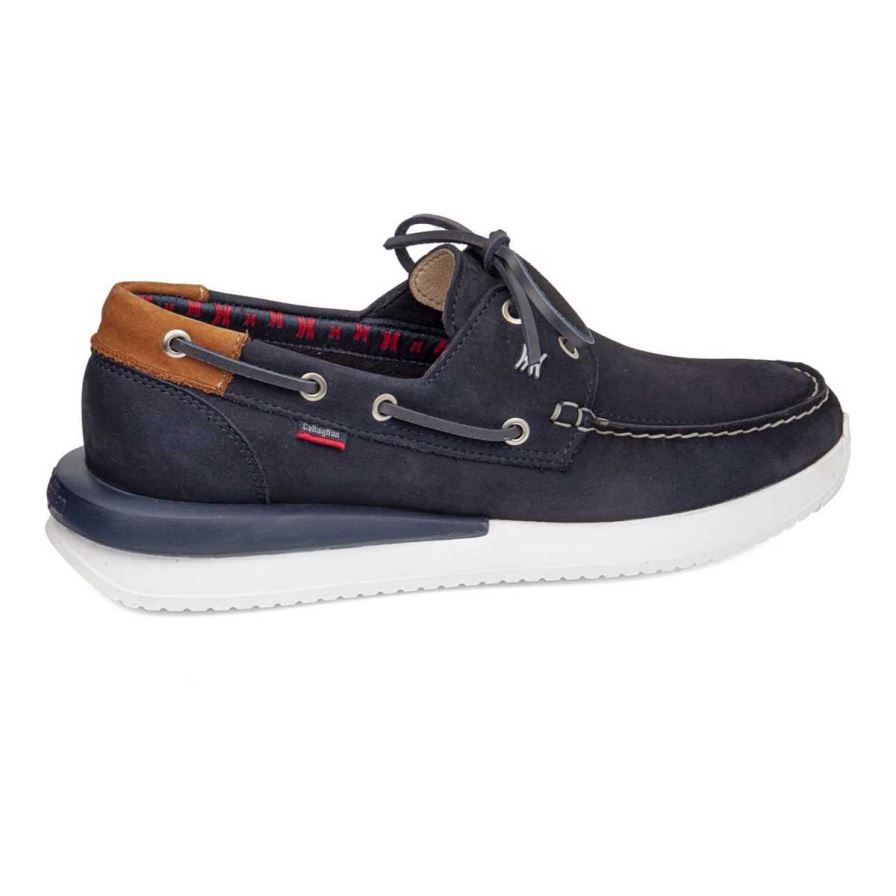 Chaussures Bateau Callaghan 52100 Moses Bleu Marine Homme | UKF-70691395