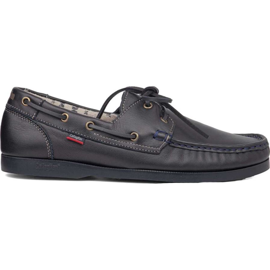 Chaussures Bateau Callaghan 51604 Yate Noir Homme | PVZ-71546618