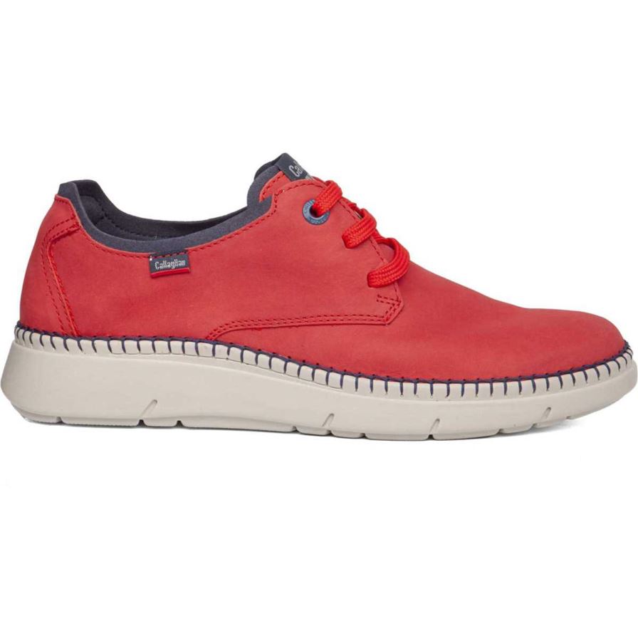 Chaussures Habillées Callaghan 53500 Circular Rouge Homme | CMF-33835432