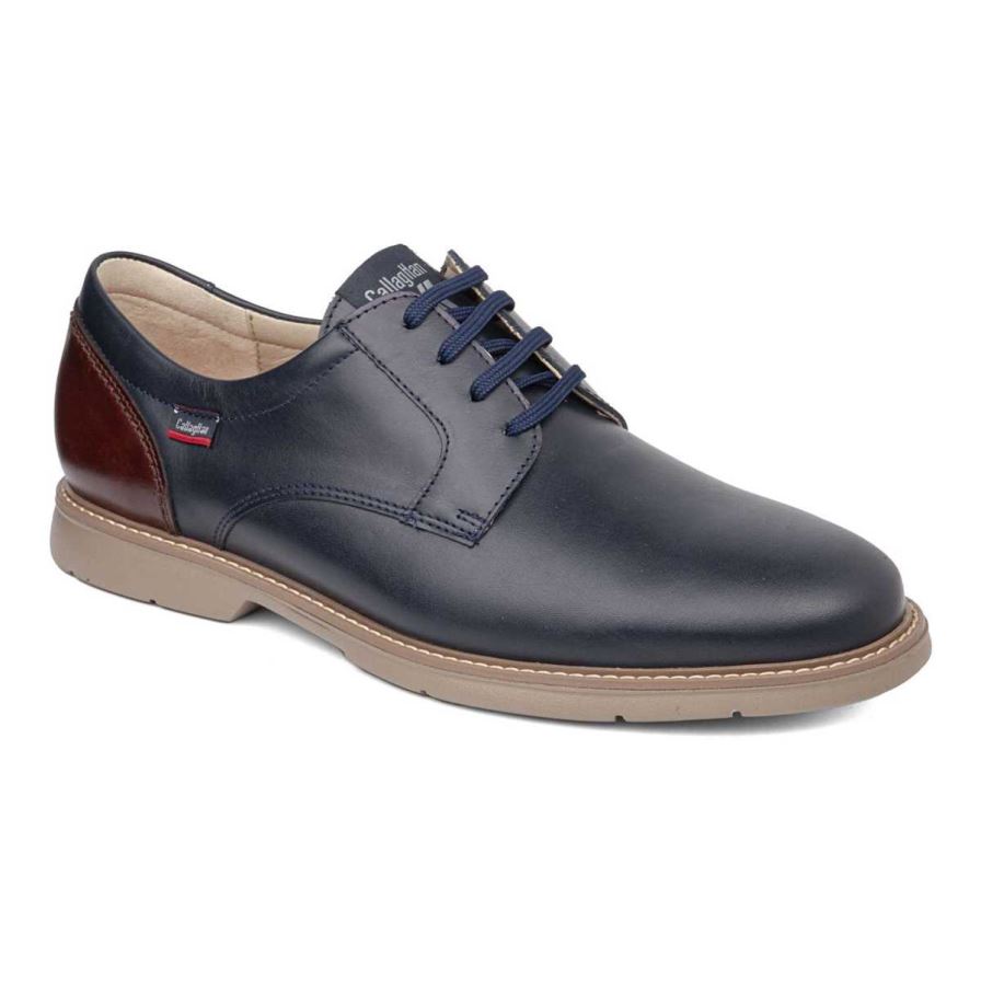 Chaussures Habillées Callaghan 46700 Upam Bleu Marine Homme | LOM-95850039