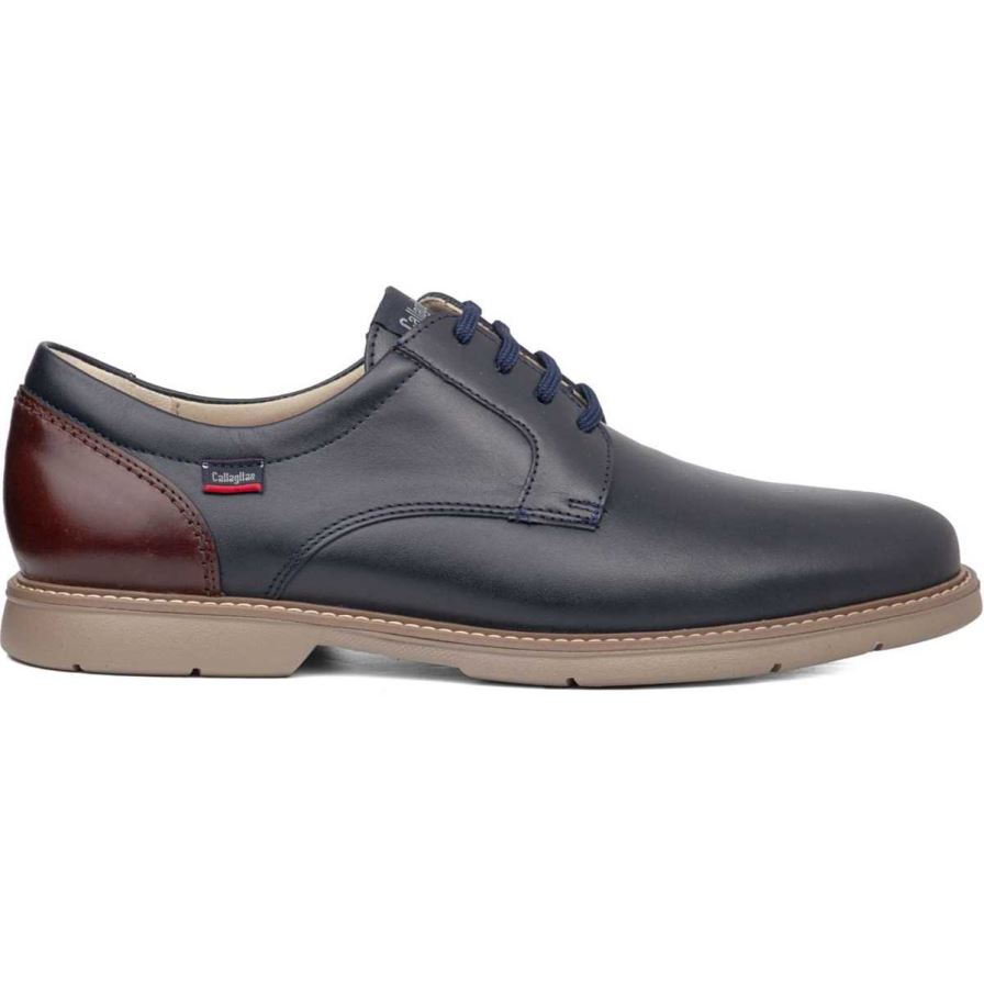 Chaussures Habillées Callaghan 46700 Upam Bleu Marine Homme | LOM-95850039