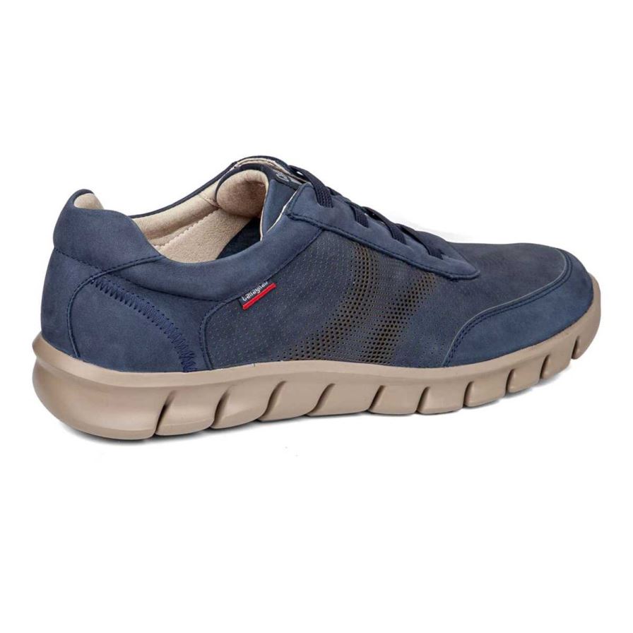 Chaussures Casual Callaghan 42800 Mazi Bleu Marine Homme | QDS-93388639