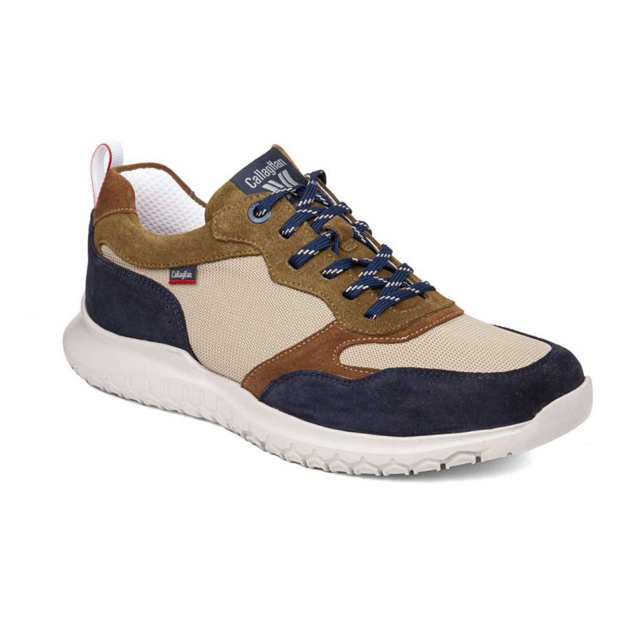 Chaussures Casual Callaghan 53704 Suv Marine Cro Multicolore Homme | TJZ-14851071