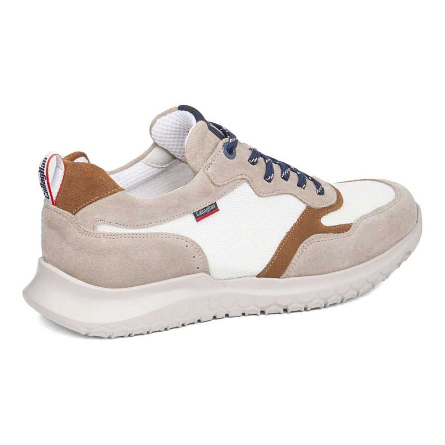 Chaussures Casual Callaghan 53704 Suv Marine Cro Beige Homme | IMA-80605694