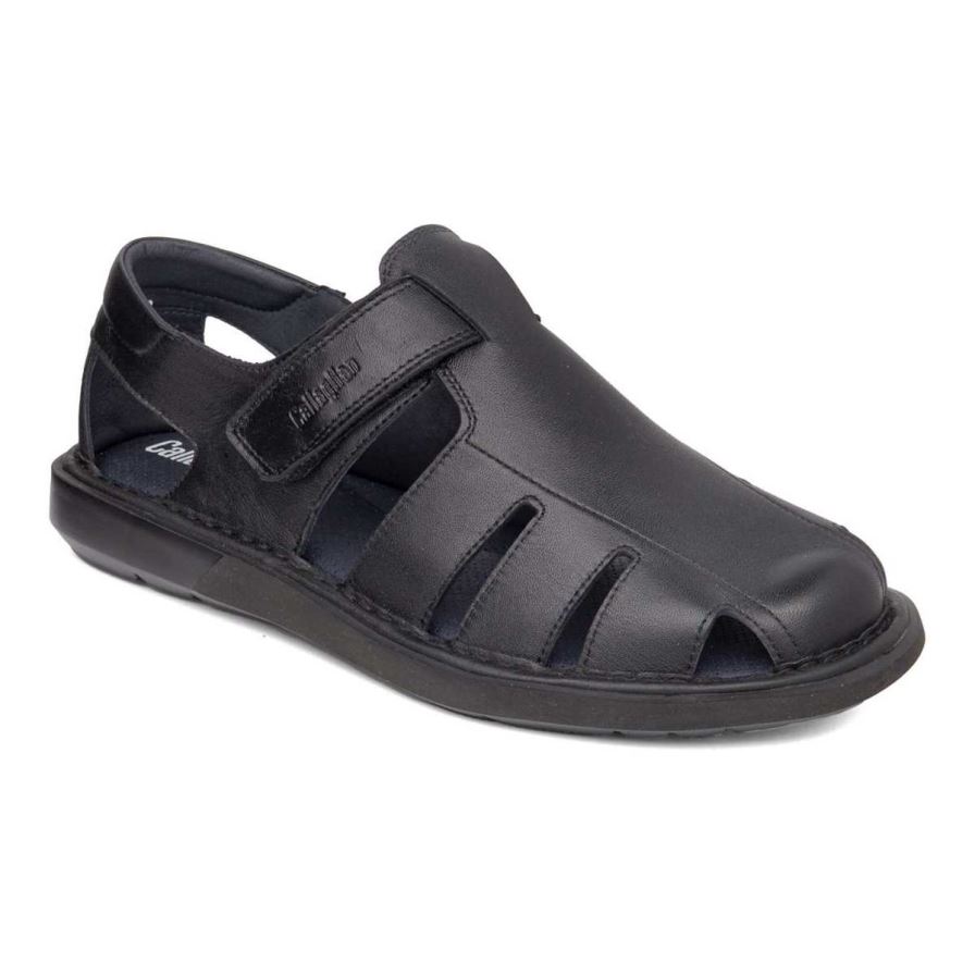 Sandales Callaghan 92311 Leban Noir Homme | VDG-27868364