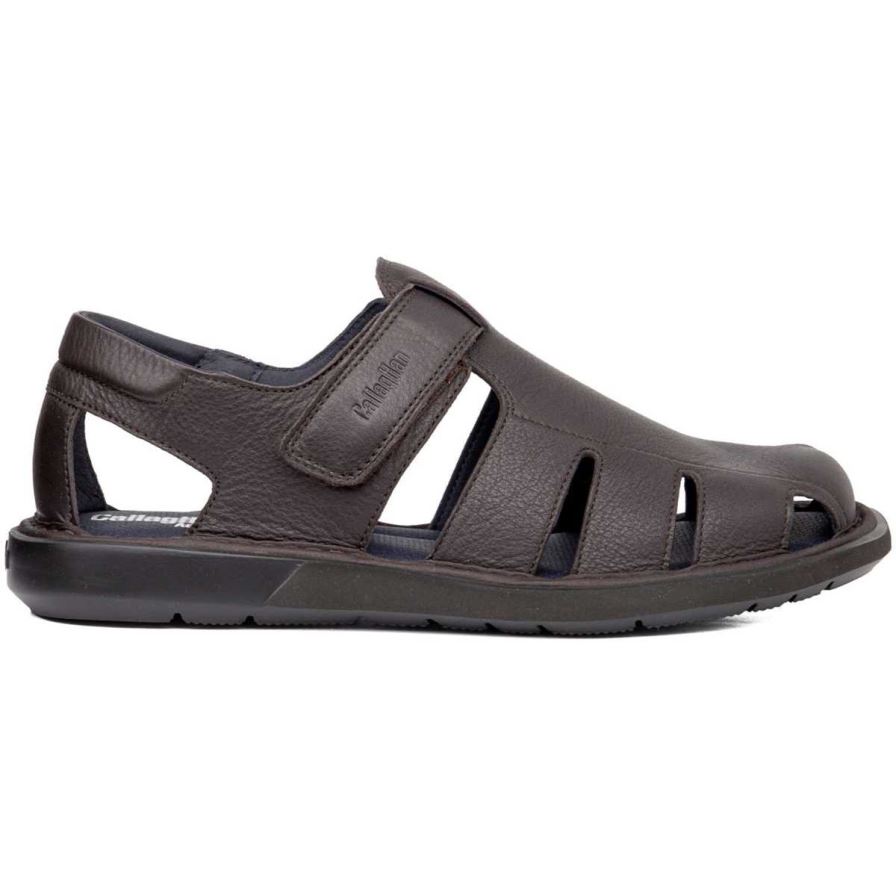 Sandales Callaghan 92311 Leban Chocolat Homme | JPZ-23971523