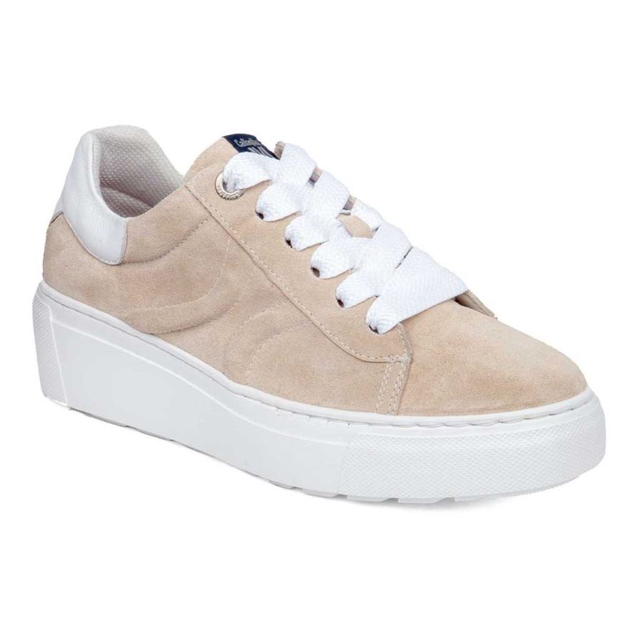 Baskets Callaghan 14934 Moon Line Beige Femme | DPZ-28287421