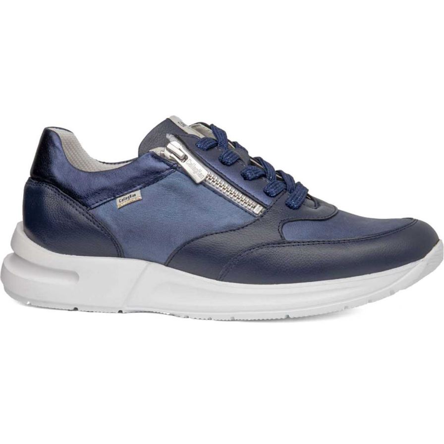 Baskets Callaghan 92121 Dorcas S.I.L Bleu Marine Femme | GRS-22513712