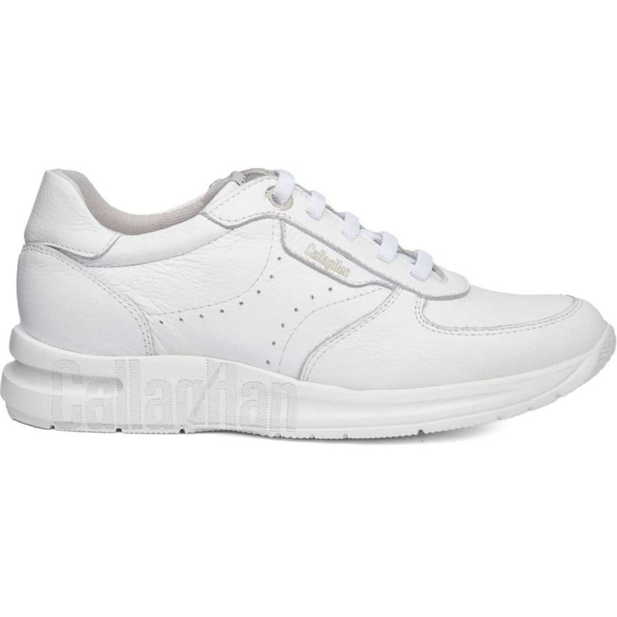 Baskets Callaghan 92120 Dorcas S.I.L Blanche Femme | GFX-85989624