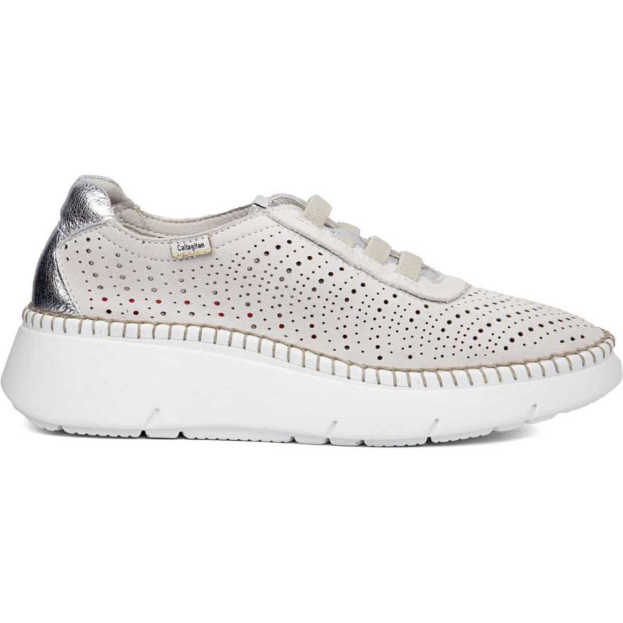 Chaussures Plateforme Callaghan 53600 Circular Sra. Blanche Femme | GNR-44895136