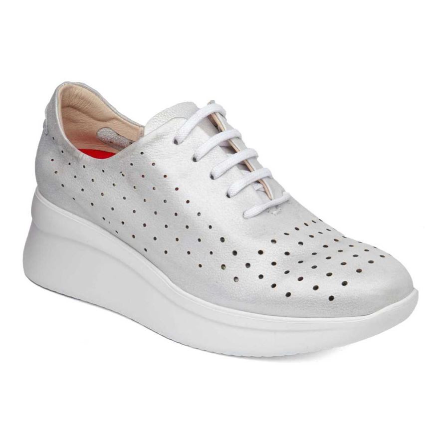 Chaussures Plateforme Callaghan 30000 Hanna Blanche Femme | LLH-23498838