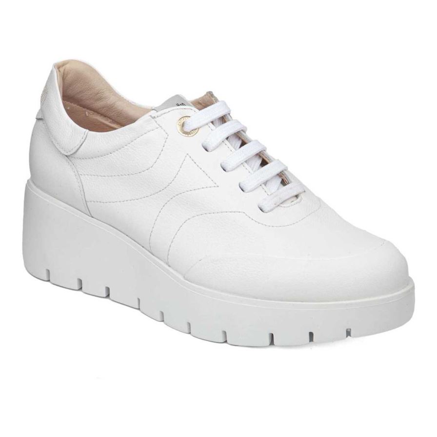 Chaussures Plateforme Callaghan 32102 Amal Blanche Femme | XXL-90339707