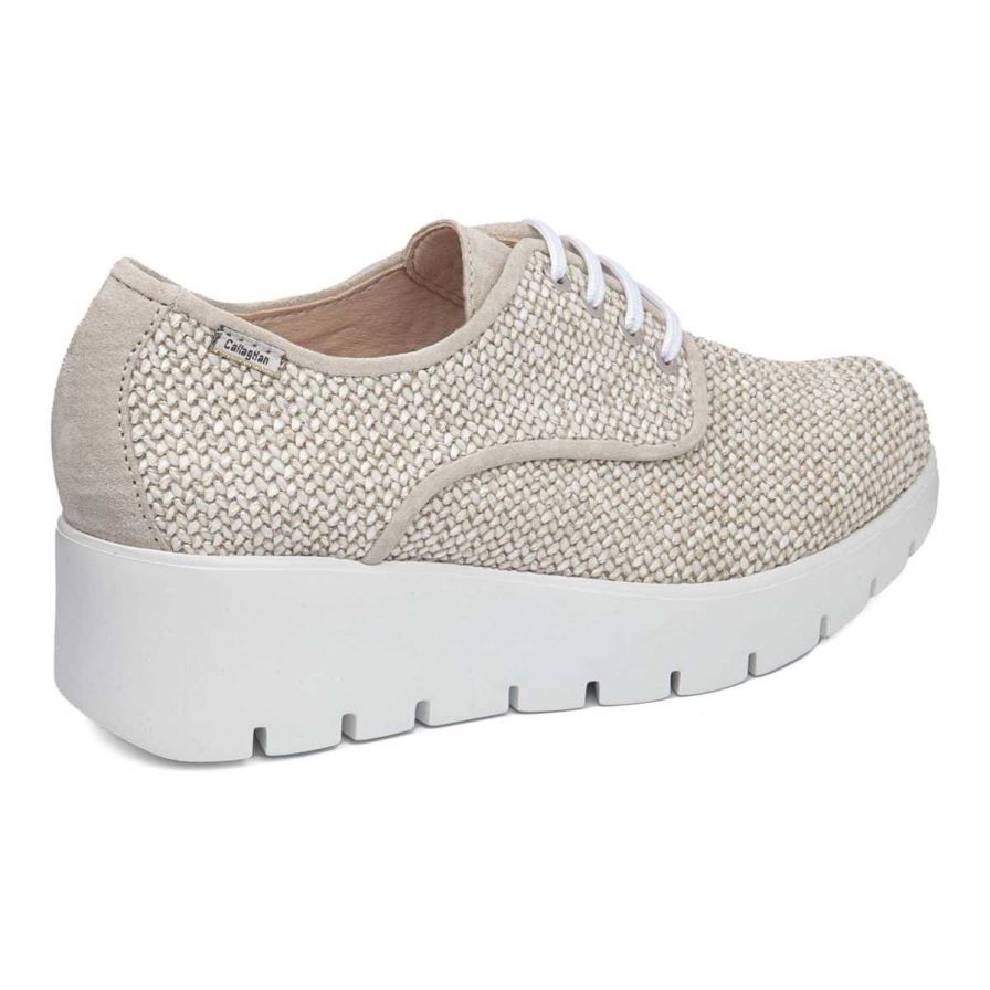 Chaussures Plateforme Callaghan 32101 Amal Beige Femme | JYU-81350175