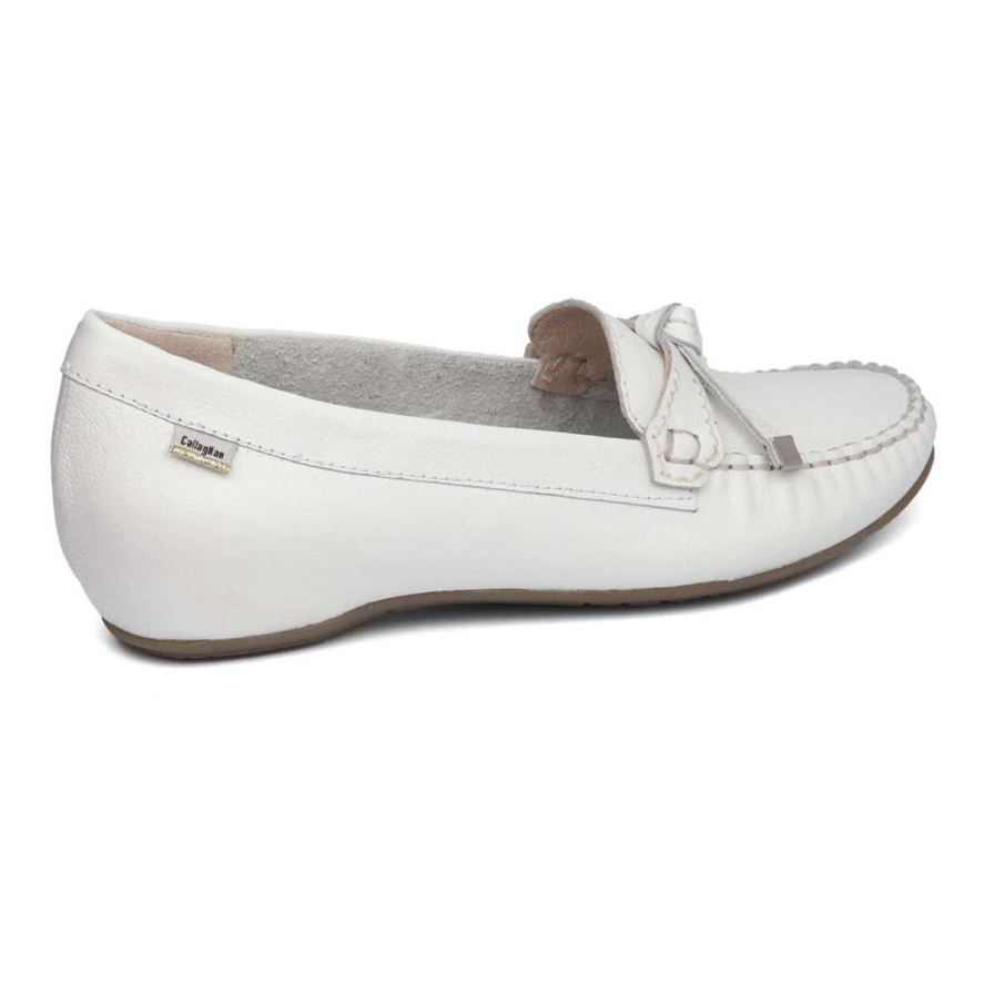 Loafers Callaghan 12022 Dance Blanche Femme | FRH-60826826