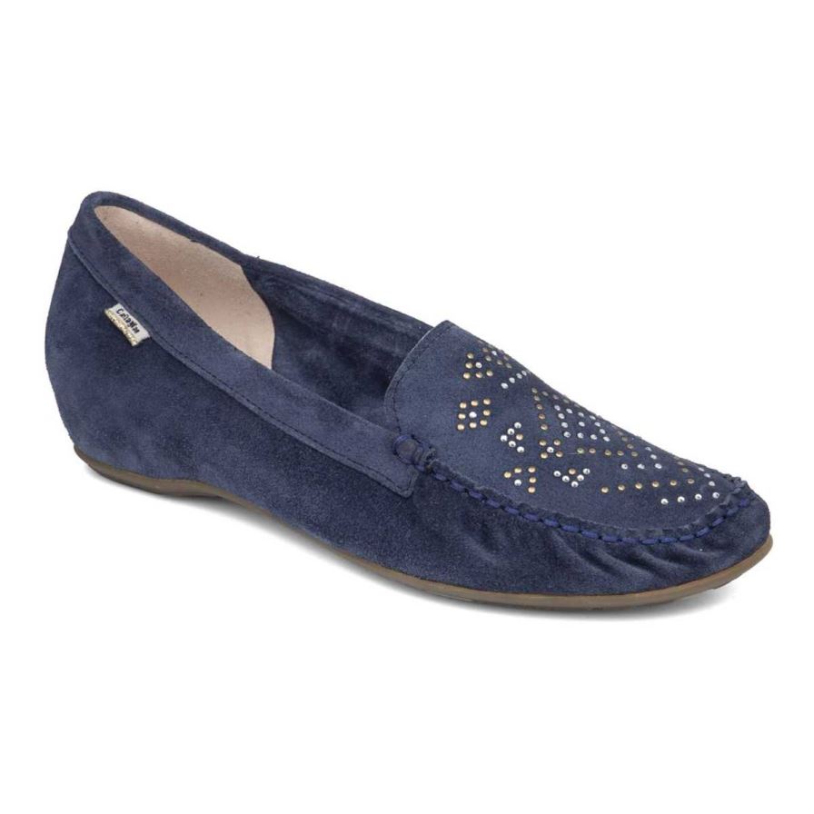 Loafers Callaghan 12043 Dance Bleu Marine Femme | MYU-94146164