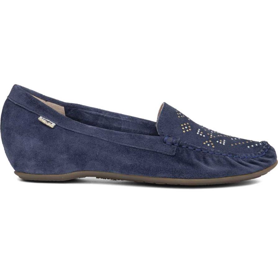 Loafers Callaghan 12043 Dance Bleu Marine Femme | MYU-94146164