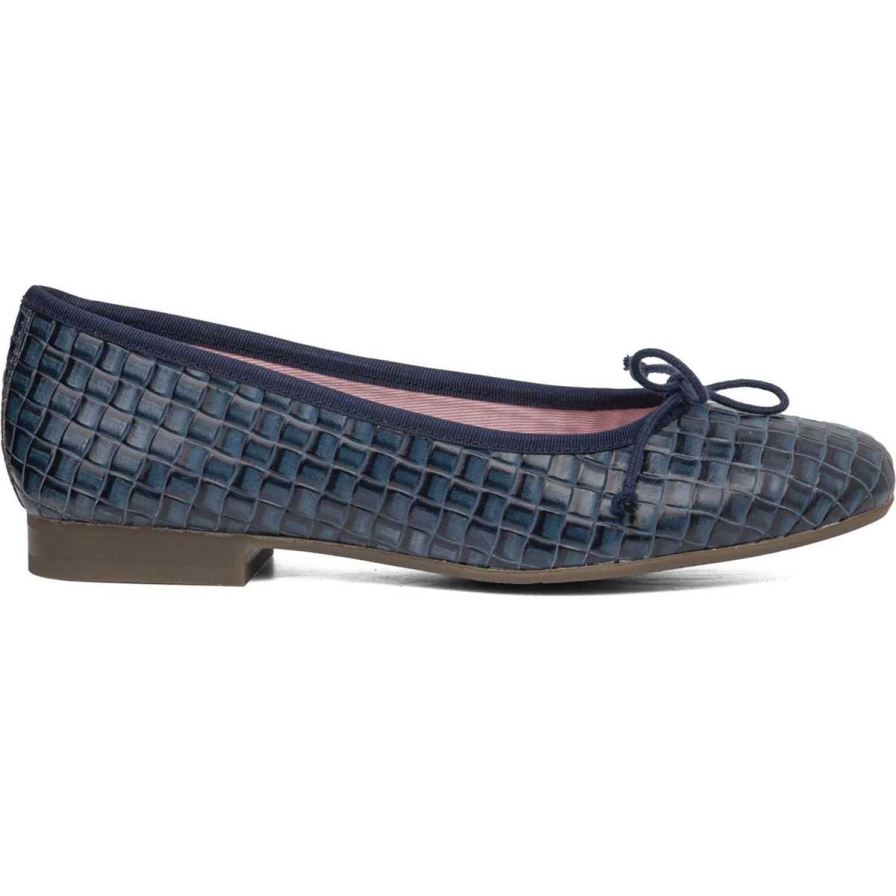 Ballerine Callaghan 18211 Mila Bleu Marine Femme | KYO-38849185