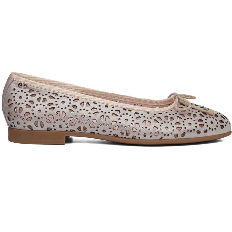 Ballerine Callaghan 32201 Priscila Grise Femme | CAV-64348186