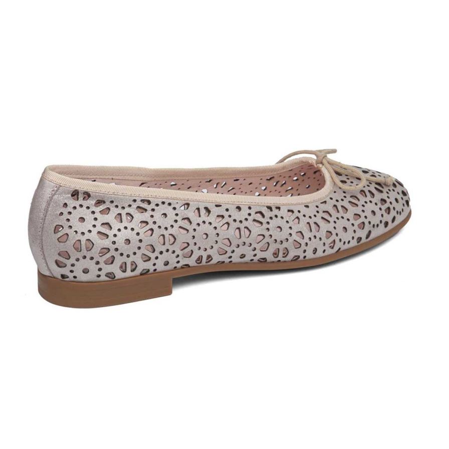 Ballerine Callaghan 32201 Priscila Grise Femme | CAV-64348186