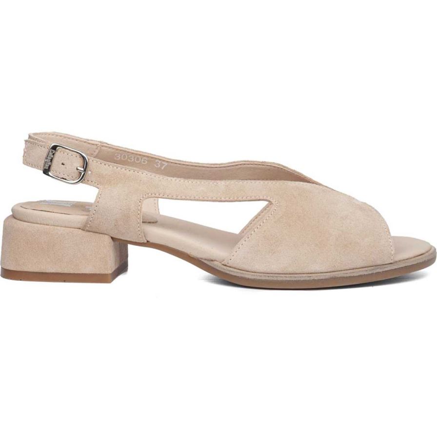 Sandales à Talons Callaghan 30306 Luna Beige Femme | TWY-82526789