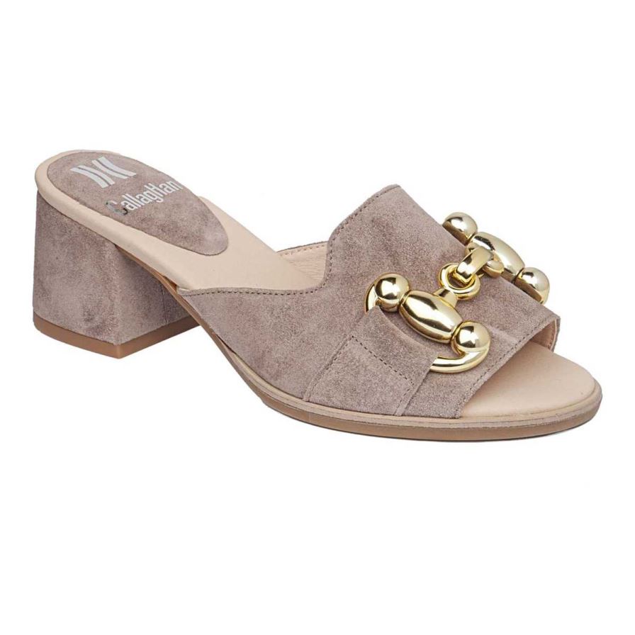 Sandales à Talons Callaghan 29208 Kibow Beige Femme | EES-68596532