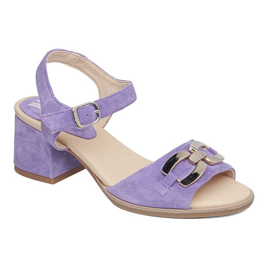 Sandales à Talons Callaghan 29210 Kibow Violette Femme | SFO-92349950